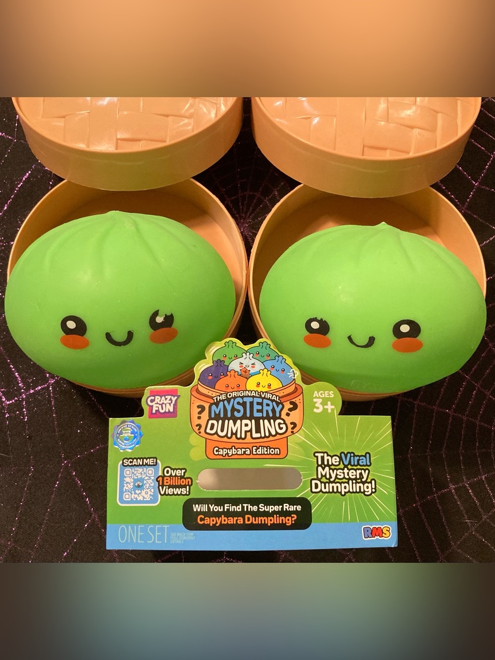 Twin Lime Green Mystery Dumplings By RMS